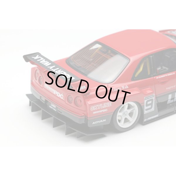 画像7: EIDOLON 1/43 LB-ER34 Super Silhouette SKYLINE (White Wheel) (7)