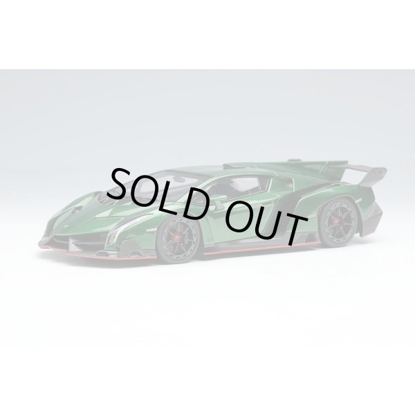 画像2: EIDOLON 1/43 Lamborghini Veneno 2013 Verde Hermes Limited 60 pcs. (2)