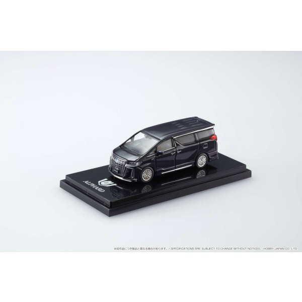 画像2: Hobby JAPAN 1/64 Toyota Alphard HYBRID (H30W) Custom Version Sparkling Black Pearl Crystal Shine (2)