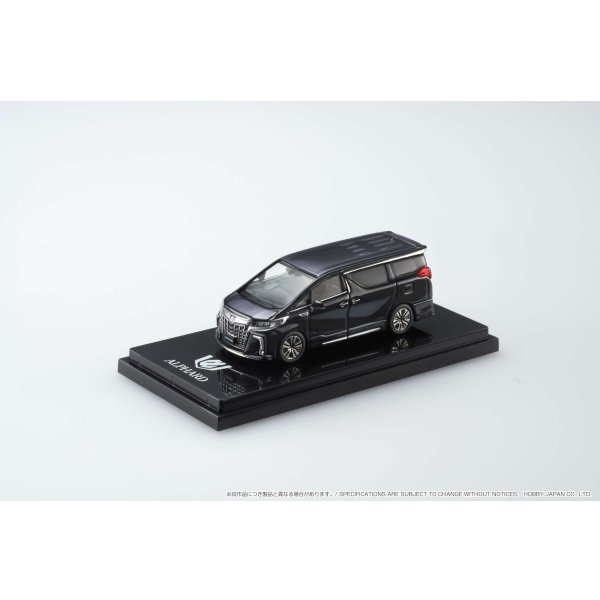 画像2: Hobby JAPAN 1/64 Toyota Alphard (H30W) Custom Version Sparkling Black Pearl Crystal Shine (2)