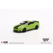 画像2: MINI GT 1/64 LB WORKS Ford Mustang Glover Lime (LHD) (2)