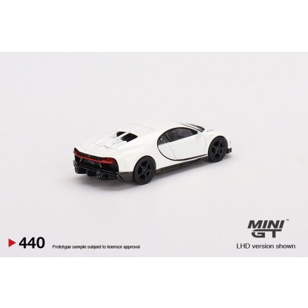 画像3: MINI GT 1/64 Bugatti Chiron Super Sport White (LHD) (3)