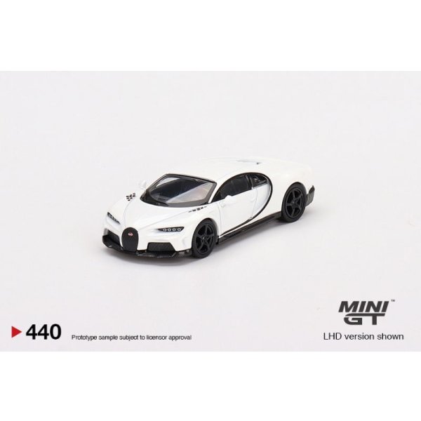 画像2: MINI GT 1/64 Bugatti Chiron Super Sport White (LHD) (2)