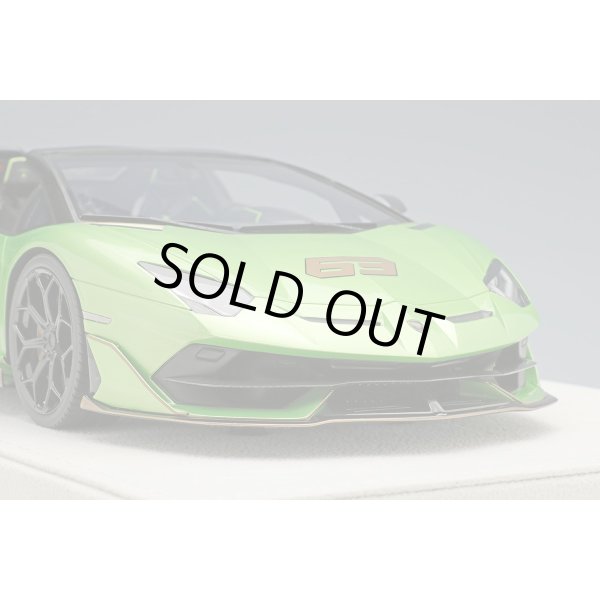 画像6: EIDOLON 1/18 Lamborghini Aventador SVJ 63 Roadster 2019 Verde Itaca Limited 63 pcs. (6)