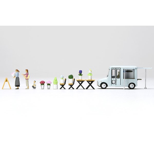 画像4: TOMYTEC 1/64 Diorama Collection 64 # Car Snap 17a Flower Shop (4)