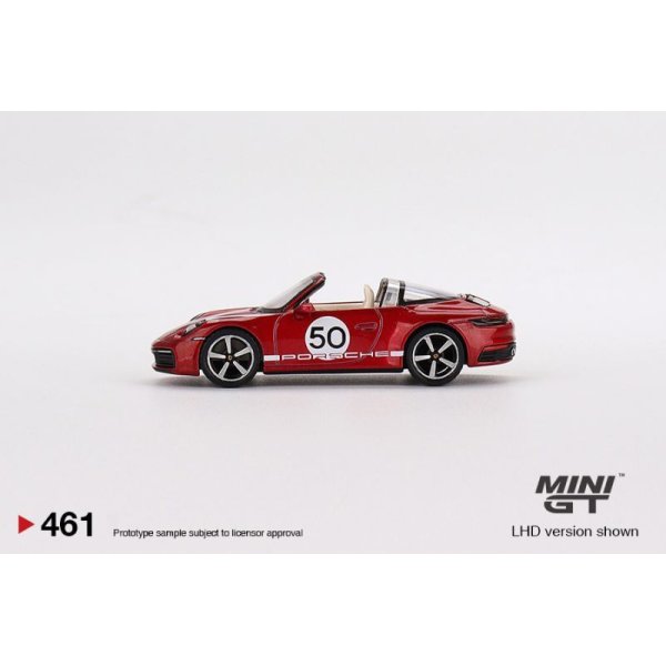 画像4: MINI GT 1/64 Porsche 911 Targa 4S Heritage Design Edition Cherry Red (RHD) (4)