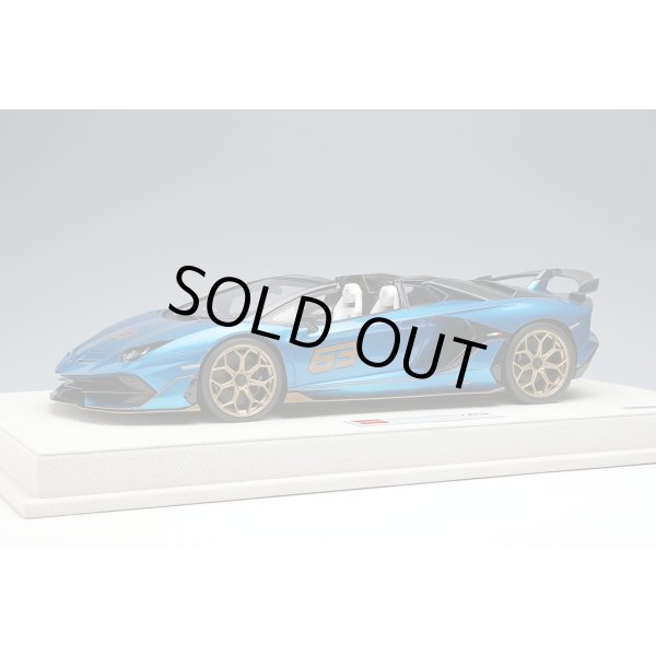 画像1: EIDOLON 1/18 Lamborghini Aventador SVJ 63 Roadster 2019 Blu Urano Limited 63 pcs. (1)