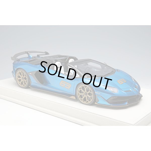 画像5: EIDOLON 1/18 Lamborghini Aventador SVJ 63 Roadster 2019 Blu Urano Limited 63 pcs. (5)