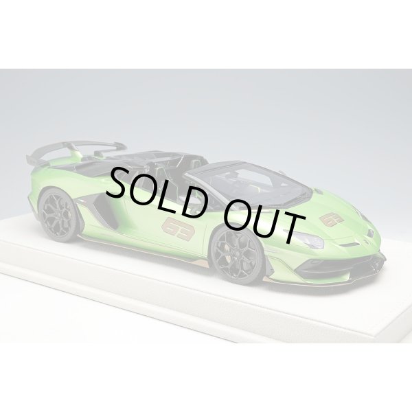 画像5: EIDOLON 1/18 Lamborghini Aventador SVJ 63 Roadster 2019 Verde Itaca Limited 63 pcs. (5)