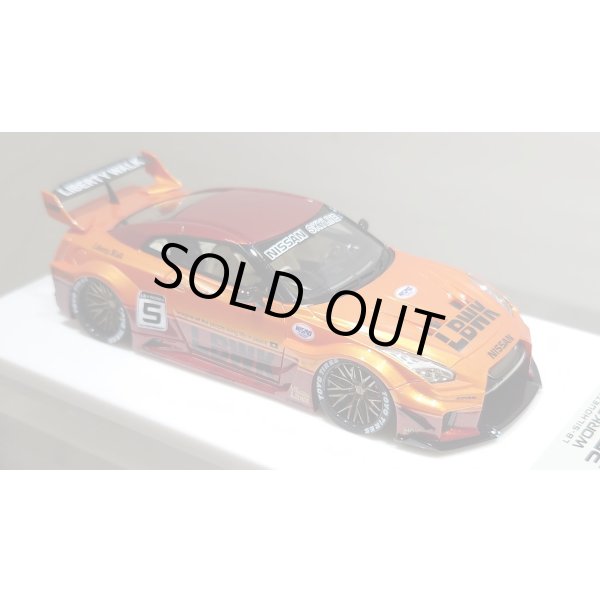 画像11: EIDOLON 1/43 LB-Silhouette WORKS GT 35GT-RR  Arancio Pearl / Vino Rosso Tow-tone color Limited 35 pcs. (11)