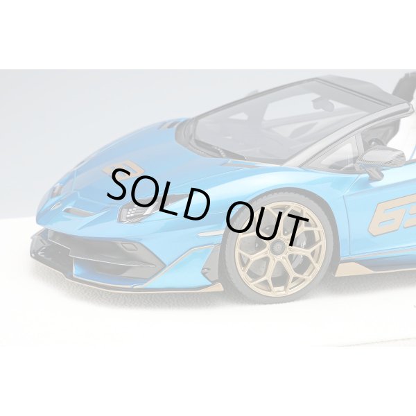 画像6: EIDOLON 1/18 Lamborghini Aventador SVJ 63 Roadster 2019 Blu Urano Limited 63 pcs. (6)