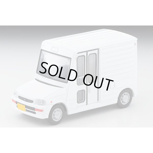 画像1: TOMYTEC 1/64 Limited Vintage NEO Daihatsu Mira Walkthrough Van (White) (1)