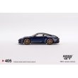 画像3: MINI GT 1/64 Porsche 911 (992) GT3 Touring Gentian Blue Metallic (LHD) (3)