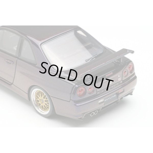 画像7: EIDOLON 1/43 Nissan Skyline GT-R (BNR34) V-spec II 2000 (BBS LM Wheel) Midnight Purple 3 (7)