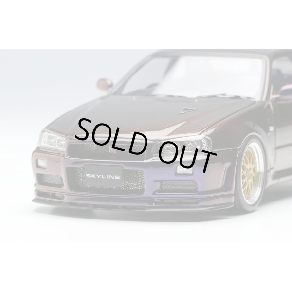 画像10: EIDOLON 1/43 Nissan Skyline GT-R (BNR34) V-spec II 2000 (BBS LM Wheel) Midnight Purple 3 (10)