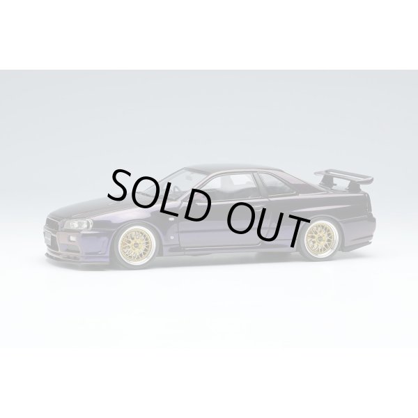 画像1: EIDOLON 1/43 Nissan Skyline GT-R (BNR34) V-spec II 2000 (BBS LM Wheel) Midnight Purple 3 (1)