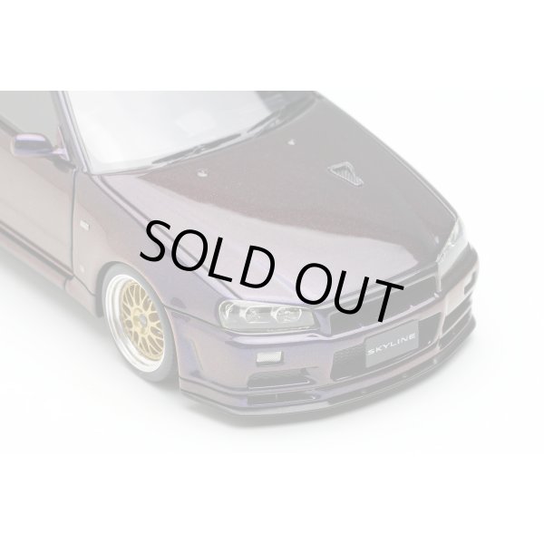 画像6: EIDOLON 1/43 Nissan Skyline GT-R (BNR34) V-spec II 2000 (BBS LM Wheel) Midnight Purple 3 (6)