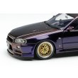 画像9: EIDOLON 1/43 Nissan Skyline GT-R (BNR34) V-spec II 2000 (BBS LM Wheel) Midnight Purple 3 (9)