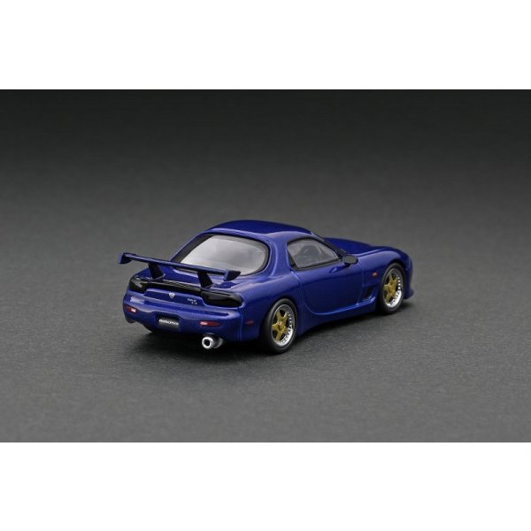 画像2: Tarmac Works 1/64 Mazda RX-7 FD3S Mazdaspeed A-Spec Innocent Blue Mica (2)