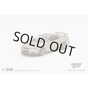 画像: MINI GT 1/64 Nissan Skyline GT-R R34 M Spec Silica Breath (RHD)