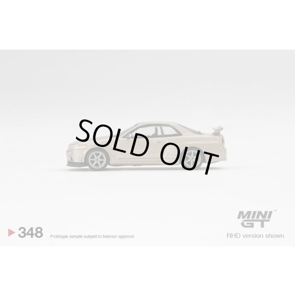 画像3: MINI GT 1/64 Nissan Skyline GT-R R34 M Spec Silica Breath (RHD) (3)