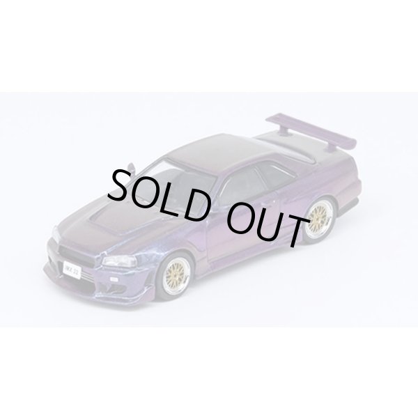 画像2: INNO Models 1/64 Nissan Skyline R34 GTT Magic Purple International MotorXpo Hong Kong 2022 イベント限定モデル (2)