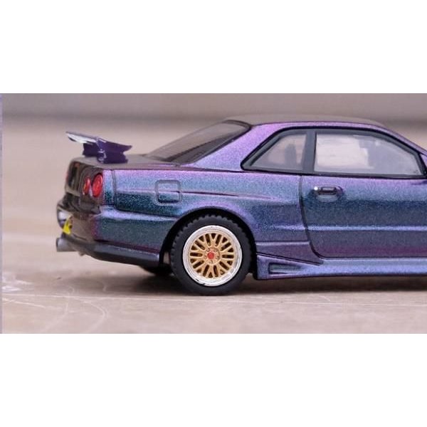 画像7: INNO Models 1/64 Nissan Skyline R34 GTT Magic Purple International MotorXpo Hong Kong 2022 イベント限定モデル (7)