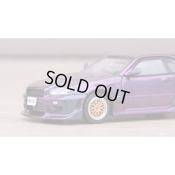 画像6: INNO Models 1/64 Nissan Skyline R34 GTT Magic Purple International MotorXpo Hong Kong 2022 イベント限定モデル (6)