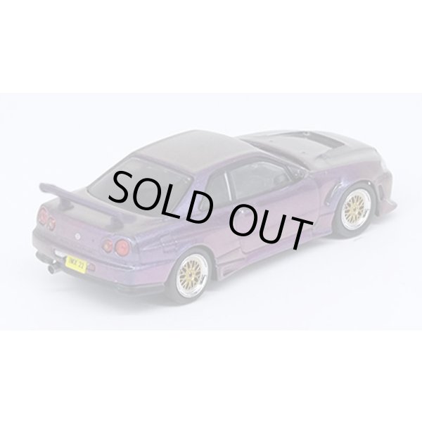 画像3: INNO Models 1/64 Nissan Skyline R34 GTT Magic Purple International MotorXpo Hong Kong 2022 イベント限定モデル (3)