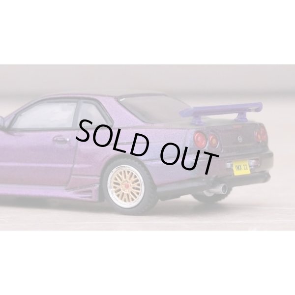 画像9: INNO Models 1/64 Nissan Skyline R34 GTT Magic Purple International MotorXpo Hong Kong 2022 イベント限定モデル (9)