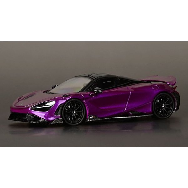 画像1: CM MODEL 1/64 McLaren 765LT Metallic Purple (1)