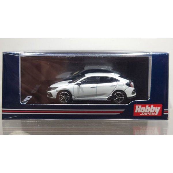 画像1: Hobby JAPAN 1/64 Honda Civic Hatchback (FK7) 2020 Platinum White Pearl (1)