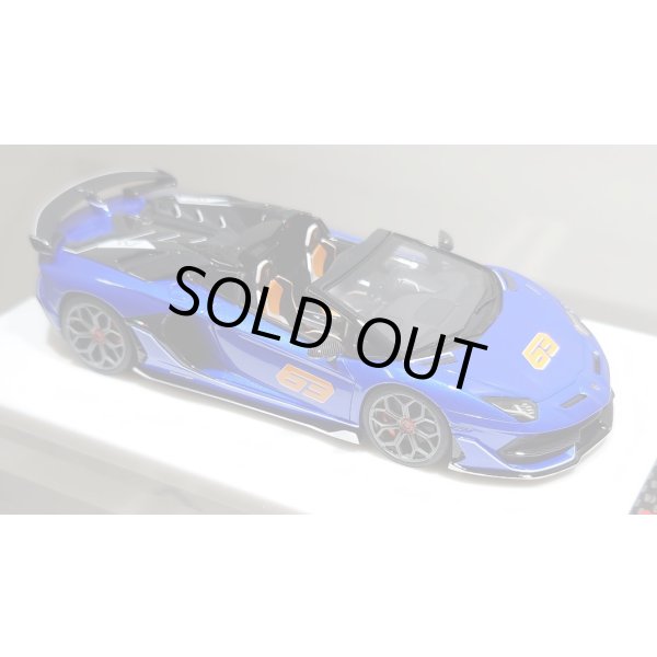 画像11: EIDOLON 1/43 Lamborghini Aventador SVJ 63 Roadster 2019 Lobellia Blue Limited 32 pcs. (11)