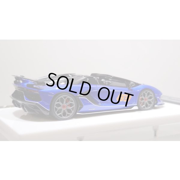画像7: EIDOLON 1/43 Lamborghini Aventador SVJ 63 Roadster 2019 Lobellia Blue Limited 32 pcs. (7)
