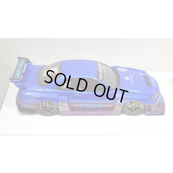 画像8: EIDOLON 1/43 LB-ER34 Super Silhouette SKYLINE Lobellia Blue / Alba Cielo Tow-tone color Limited 35 pcs. (8)
