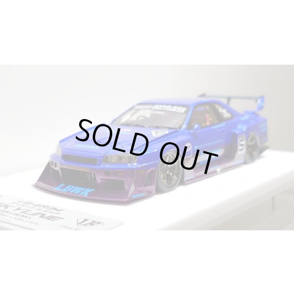画像9: EIDOLON 1/43 LB-ER34 Super Silhouette SKYLINE Lobellia Blue / Alba Cielo Tow-tone color Limited 35 pcs. (9)