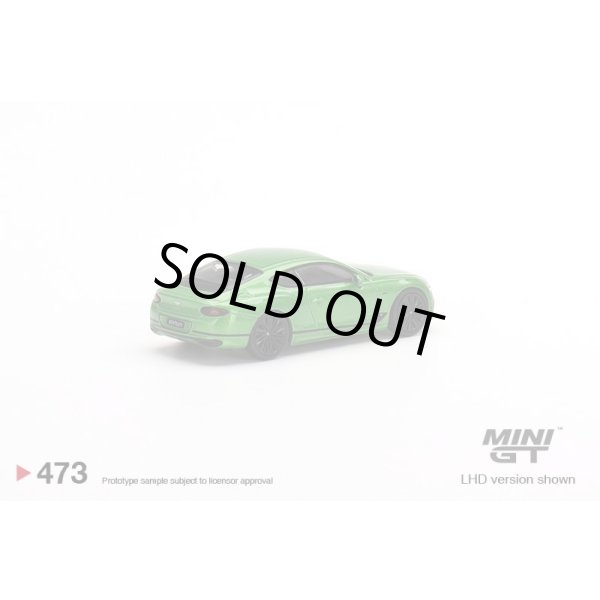 画像3: MINI GT 1/64 Bentley Continental GT Speed 2022 Apple Green (LHD) (3)