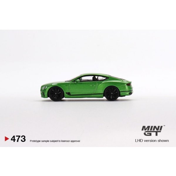 画像4: MINI GT 1/64 Bentley Continental GT Speed 2022 Apple Green (LHD) (4)