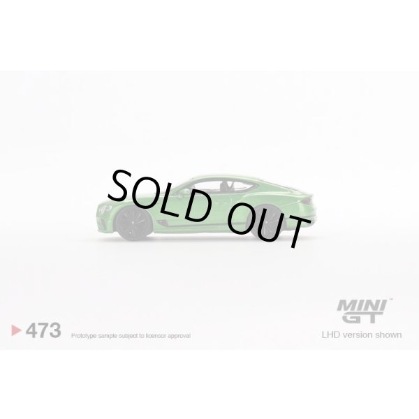 画像4: MINI GT 1/64 Bentley Continental GT Speed 2022 Apple Green (LHD) (4)