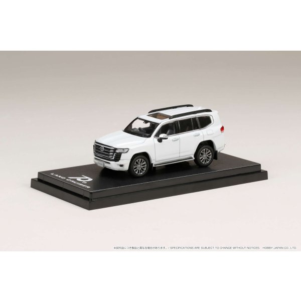 画像2: Hobby JAPAN 1/64 Toyota Land Cruiser (JA300W) ZX Precious White Pearl ブラック内装 (2)