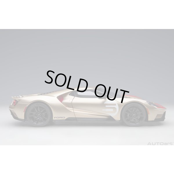 画像4: AUTOart 1/18 Ford GT 2022 Holman Moody Heritage Edition (Holman Woody Gold) (4)