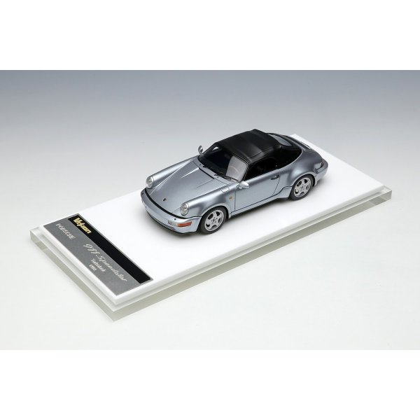 画像8: VISION 1/43 Porsche 911 (964) Speedstar Turbo look 1993 Polar Silver Metallic (8)