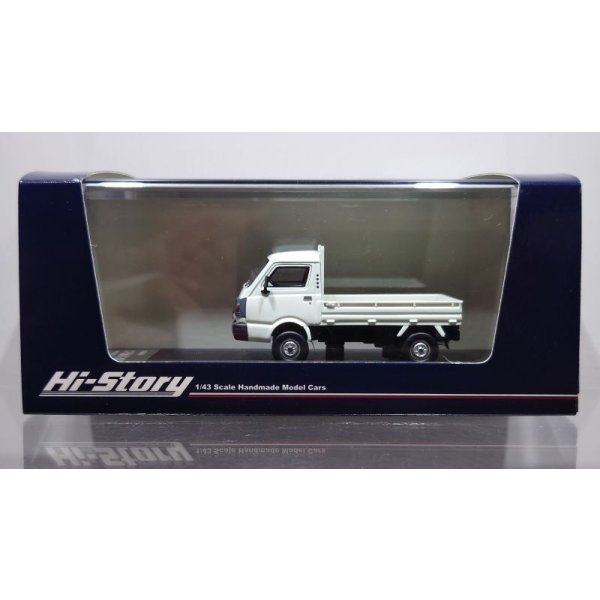 画像1: Hi Story 1/43 SUBARU SAMBAR TRUCK 4WD Gull White (1)