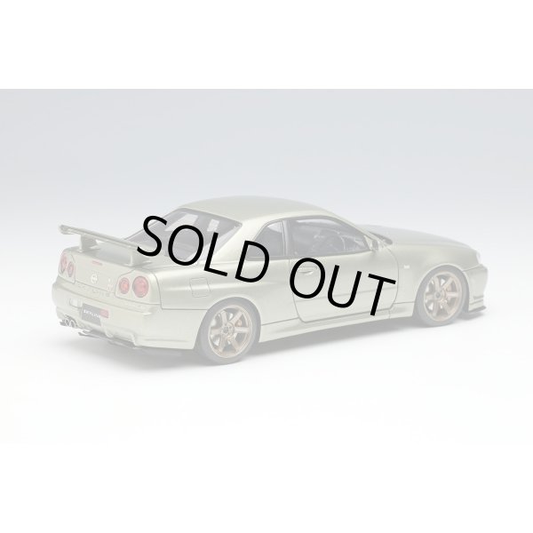 画像4: EIDOLON 1/43 Nissan Skyline GT-R (BNR34) V-spec II Nur 2002 (TE37 Wheel) Millennium Jade (4)