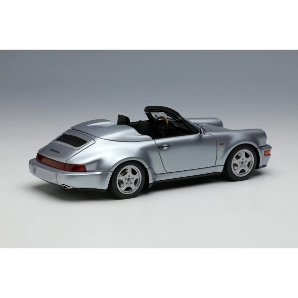 画像5: VISION 1/43 Porsche 911 (964) Speedstar Turbo look 1993 Polar Silver Metallic (5)