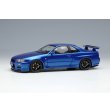 画像1: EIDOLON 1/43 Nissan Skyline GT-R (BNR34) V-spec II Nur 2002 (TE37 Wheel) Bayside Blue (1)