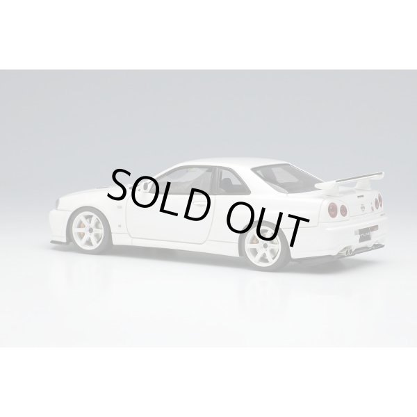画像3: EIDOLON 1/43 Nissan Skyline GT-R (BNR34) V-spec II Nur 2002 (TE37 Wheel) Pearl White (3)