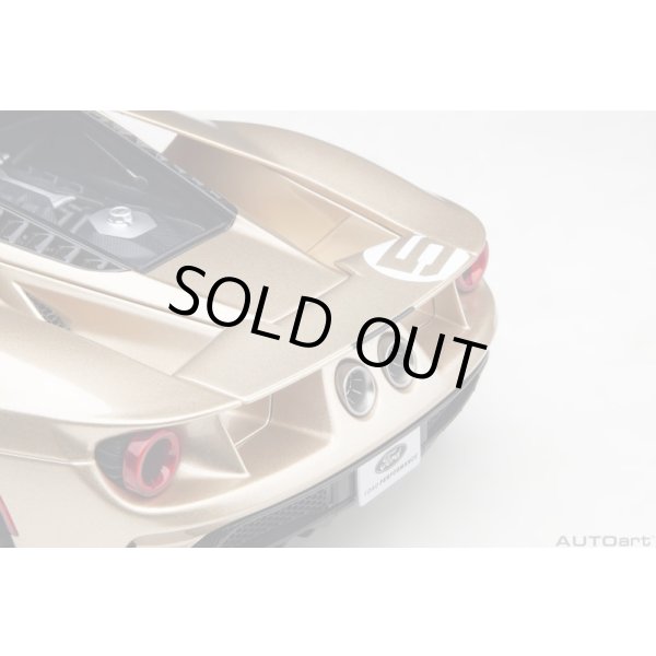 画像14: AUTOart 1/18 Ford GT 2022 Holman Moody Heritage Edition (Holman Woody Gold) (14)