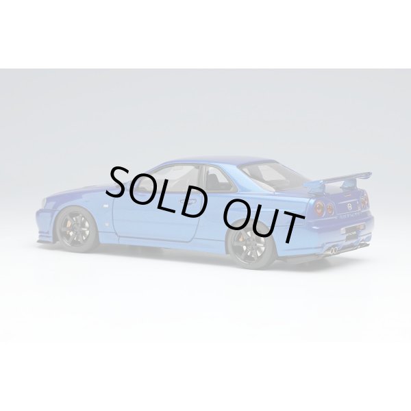 画像3: EIDOLON 1/43 Nissan Skyline GT-R (BNR34) V-spec II Nur 2002 (TE37 Wheel) Bayside Blue (3)
