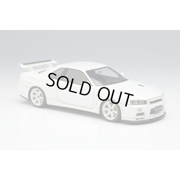 画像5: EIDOLON 1/43 Nissan Skyline GT-R (BNR34) V-spec II Nur 2002 (TE37 Wheel) Pearl White (5)